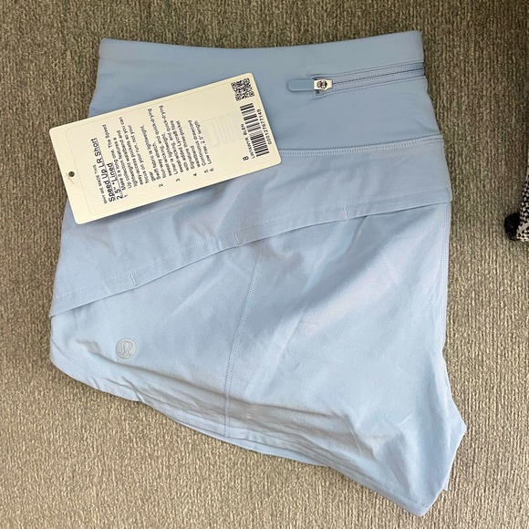 lululemon athletica Pants - NWT LULULEMON SPEED UP LOW-RISE LINED SHORT 2.5" Blue Linen 8